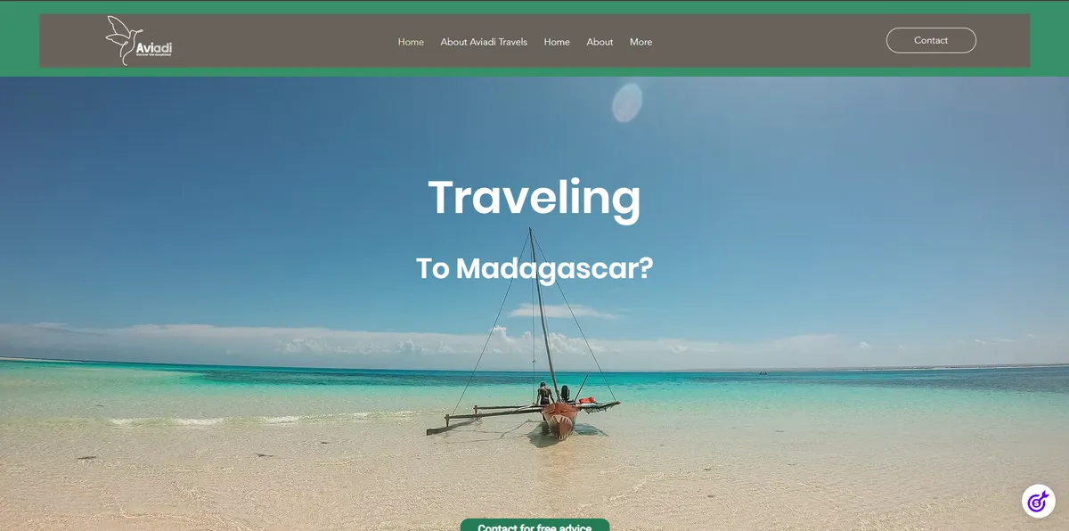 The Aviadi Travels homepage
