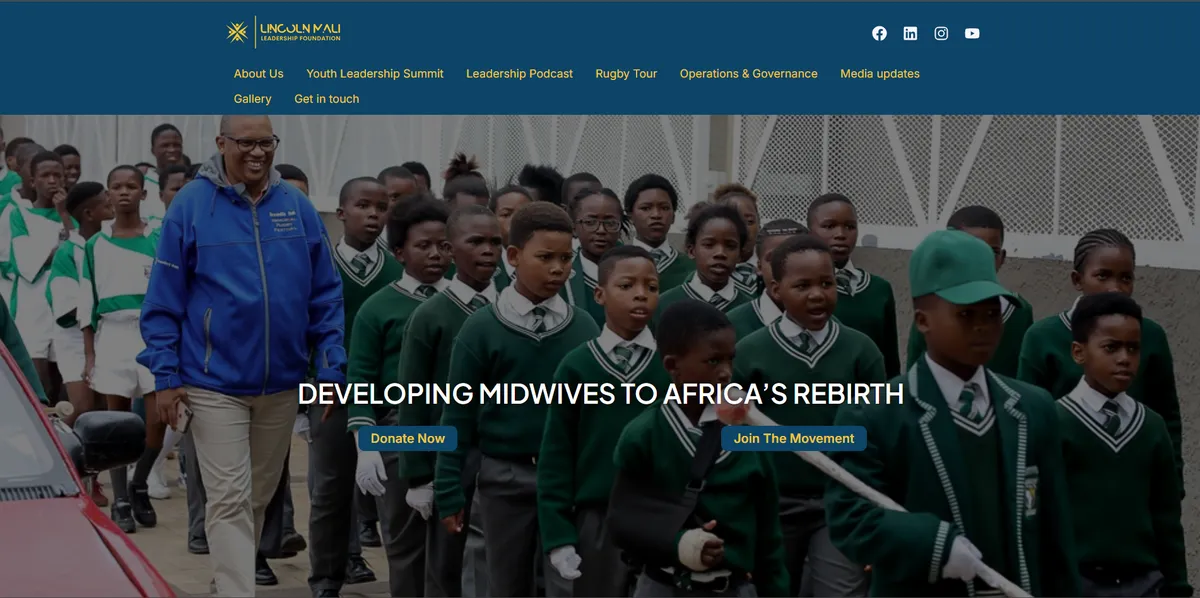 The Lincoln Mali Leadership Foundation homepage