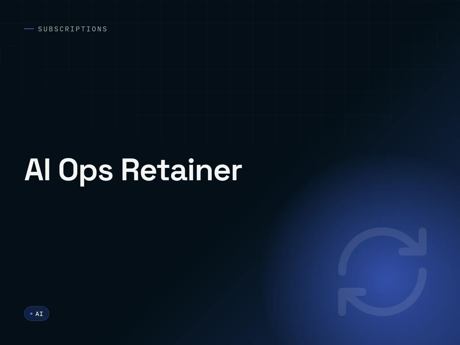 AI Ops Retainer